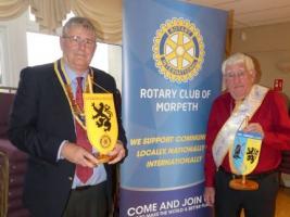 Rotary builds links with France.
Stan Bryce (right) is arranging an exchange visit with Cassel in Northern France 